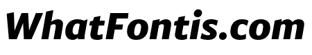 Dejanire Sans ExtraBold Italic