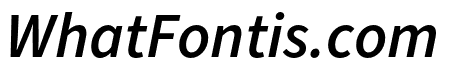 Source Sans 3 Semibold Italic