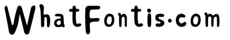 Hand Drawn Bold Font Regular