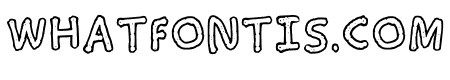Black White Bubble Font Regular
