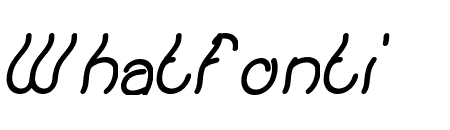 Keep Quite and Simple Italic