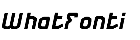 UNDERGROUND Bold Italic