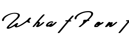 Shaa Shaa Italic