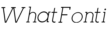 Nela Slab Light Italic
