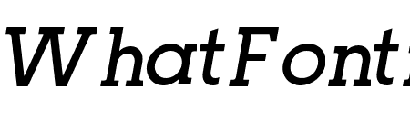 Nela Slab Medium Italic
