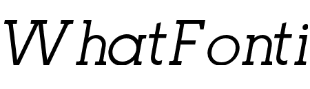 Nela Slab Regular Italic
