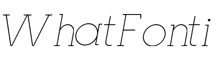 Nela Slab Thin Italic