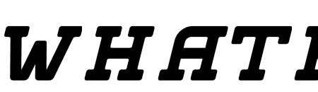 ROTTERDAM REDEMPTION Italic