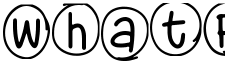 Bubble Dance Monogram