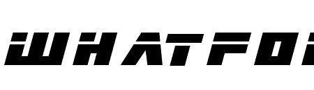 Big Bad Robot Italic