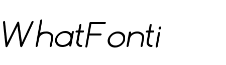 Simple Rounded Slanted