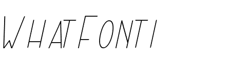 February Right Italic