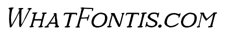 TheBenevolentsmallcaps-Italic