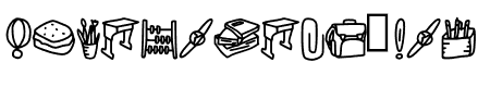 School Stuff Dingbat Regula