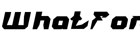 STREET Italic