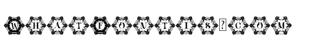 Monogram Tsuriken