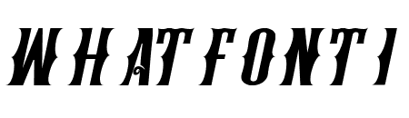 BLACK BRODY Italic
