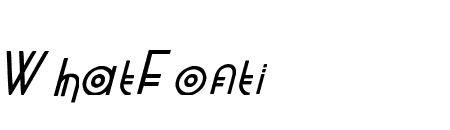 Aztec Italic Italic