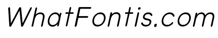 Olivette Medium_Italic
