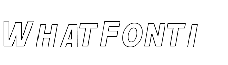 RideSlow Outline Italic