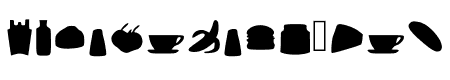 Foods Glyphs