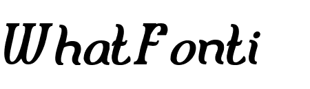 FISHERMAN Bold Italic