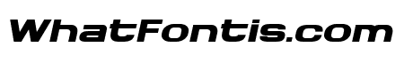 BRONSON Black Italic