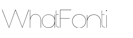 Gropio Typeface Thin