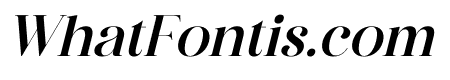 The Pablo Meganta Serif Italic