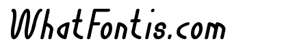 THE LUCKY MAN Bold Italic