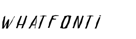 Crumpled Letter Italic