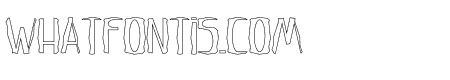 Crumpled Letter Outline