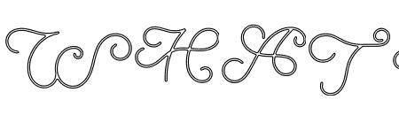 ABS Monogram Outline 01