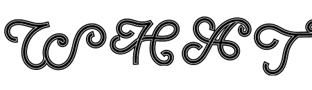 ABS Monogram Outline 12