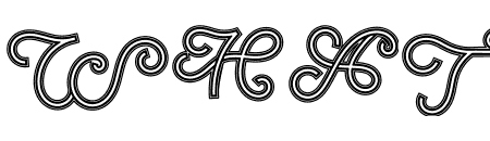 ABS Monogram Outline 13