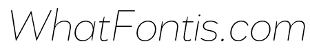 Rapor-ThinItalic