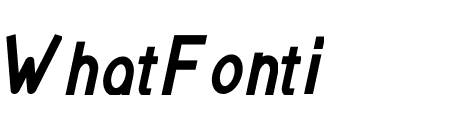 NEOGEO CONDENSED REGULAR ITALIC
