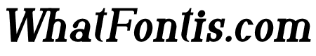 Vergas Bold Italic