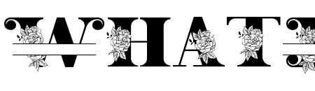 Beauty Rose Monogram Regular