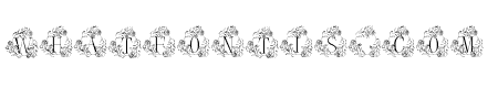 Rose Blossom Monogram