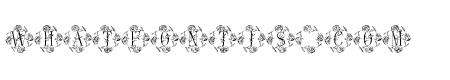 Rose Leaves Monogram
