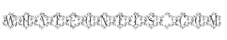 Pink Floral Monogram