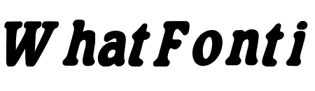 Generation 1970 Condensed Bold Italic