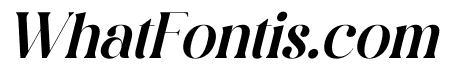 Qalisha Signature Serif Italic