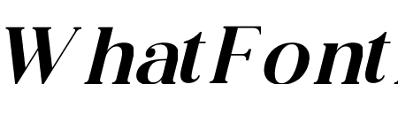 Megasta Signateria Serif Italic