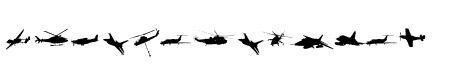 Aircraft Dingbats