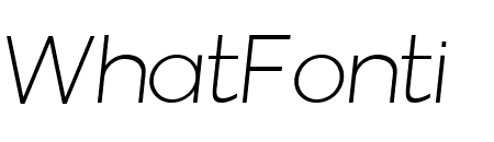 Misegar Extra Light Italic