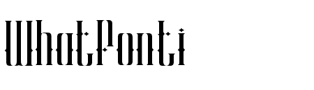 Patinas Pointed
