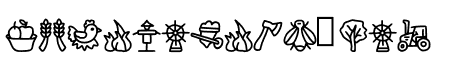 Village Doodle Dingbat Regu