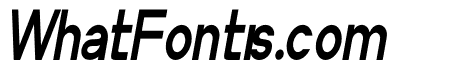 Boreland Condensed Italic